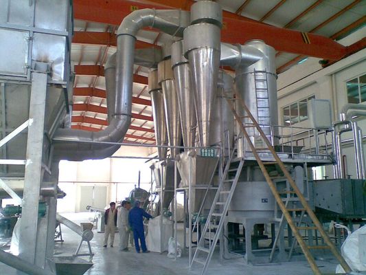 ποιότητας  Food Grade Pneumatic Flash Dryer Machine For High Moisture Carbon White / Oxide εργοστάσιο