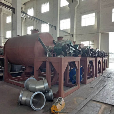 Ξηρότερος 380V 50Hz υψηλής αποδοτικότητας βιομηχανικός περιστροφικός στεγνωτήρας ηλύος καθαρισμού λυμμάτων