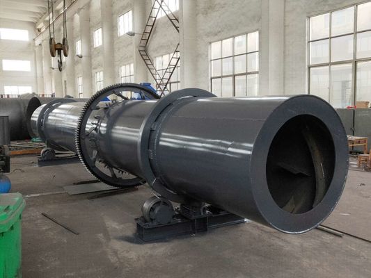 Βιομηχανικός στεγνωτήρας περιστροφικών κλιβάνων ηλύος καθαρισμού λυμμάτων ξηρότερος για τα οικοδομικών υλικά μεταλλουργίας/