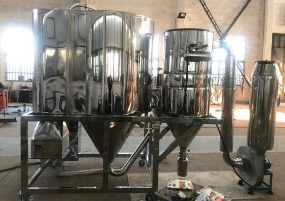 Βιομηχανικός φυγοκεντρικός στεγνωτήρας ψεκασμού για την καθαριστική σκόνη/το γάλα σε σκόνη