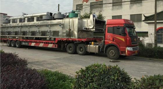 Ενιαία ξηρότερη μηχανή SUS316 SUS316L ζωνών πλέγματος μεταφορέων στρώματος