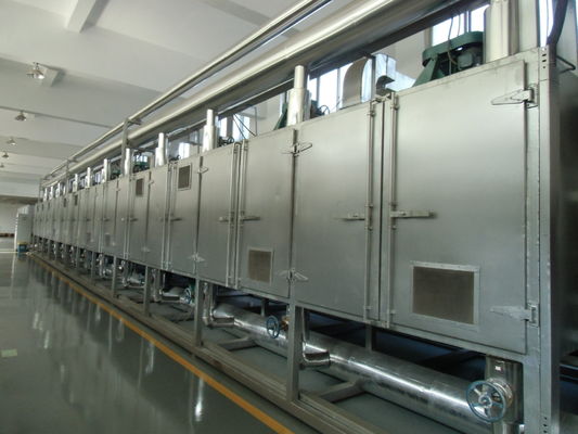 Ενιαία ξηρότερη μηχανή SUS316 SUS316L ζωνών πλέγματος μεταφορέων στρώματος
