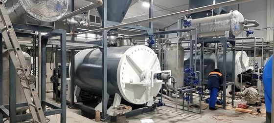 Υψηλής αποδοτικότητας συνεχής ξηρότερος στεγνωτήρας κουπιών μηχανών 6000L βιομηχανικός