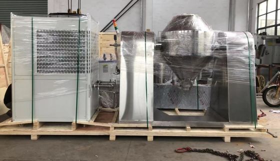 0.75kw -15kw βιομηχανικός αναμικτών κενός στεγνωτήρας κώνων μηχανών 5000L περιστροφικός διπλός