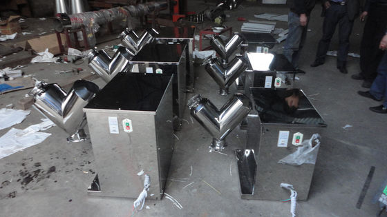 220V-480V Industrial Mixer Machines V Blender Powder 20r/Min