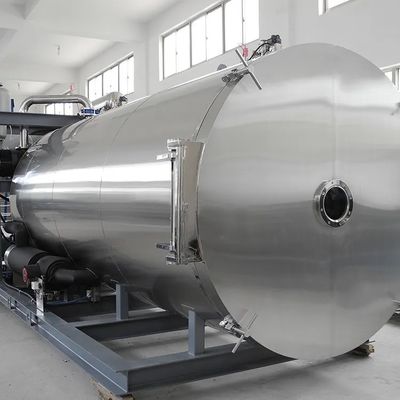 SUS304 ξηρότερος στεγνωτήρας εξάχνωσης μηχανών 30kg/Batch-5000kg/batch παγώματος κρέατος