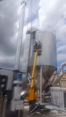 Μηχάνημα στεγνωτηρίου ψεκασμού 2-30 kw για τροφή με γλυκόζη σε σκόνη τσαγιού γεύματος αίματος χοίρου