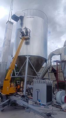 Μηχάνημα στεγνωτηρίου ψεκασμού 2-30 kw για τροφή με γλυκόζη σε σκόνη τσαγιού γεύματος αίματος χοίρου