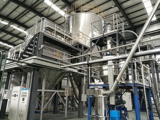 Φυγοκεντρικό στεγνωτήριο ψεκασμού 220V 380V 415V 440V από ανοξείδωτο χάλυβα με χαμηλό θόρυβο